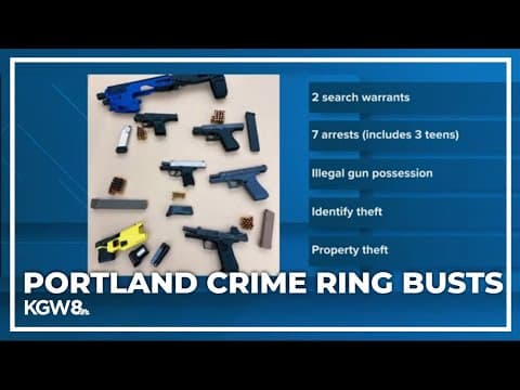 Portland police seek additional victims after crime ring bust ends in 7 arrests