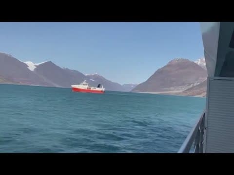 Luxury cruise ship pulled free after being stuck in Greenland for days