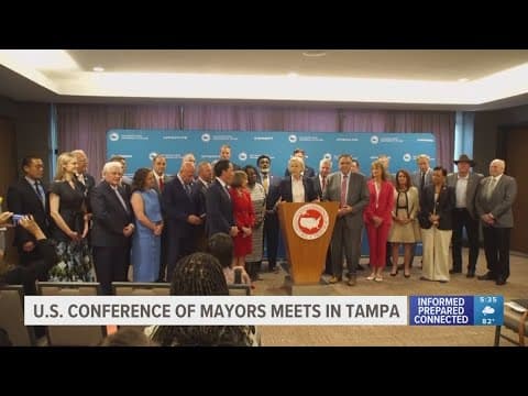 Mayors from across US gather in Tampa to tackle national challenges