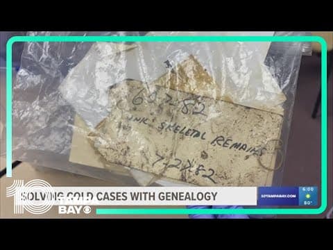 Hillsborough County Medical Examiner use genetic genealogy to solve cold cases