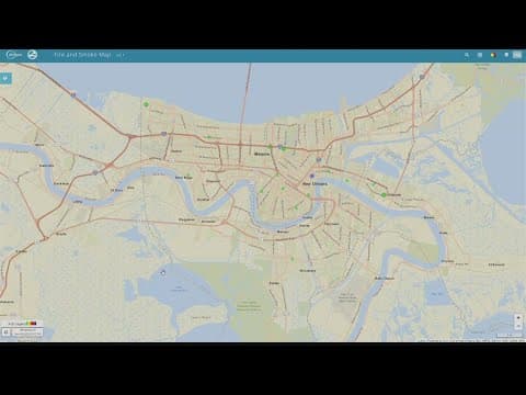 Marsh fire in New Orleans East continues to burn, officials say it's a long process