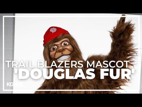 Portland Trail Blazers reveal Bigfoot mascot: Douglas Fur