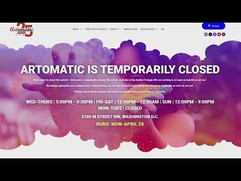 DC's Artomatic festival suddenly closes