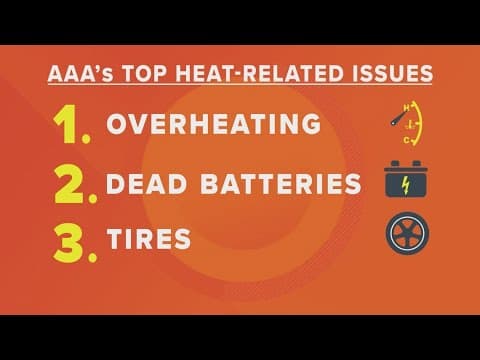 Here's what you need to know about how heat can impact your car