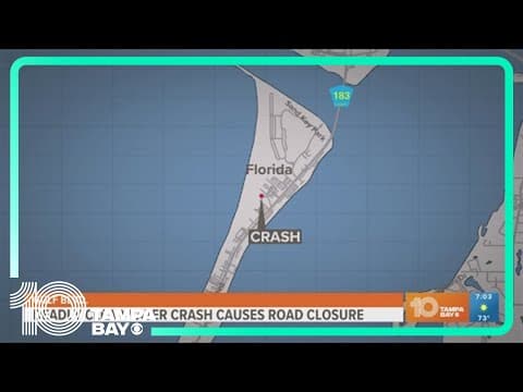 Clearwater crash leaves 1 dead, 1 hospitalized