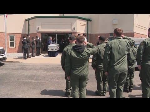 Ohio corrections officer fatally shot during training exercise laid to rest