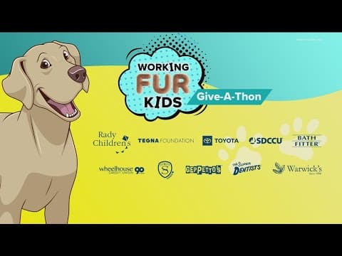 Working FUR Kids Giveathon |  Thank you to all of the sponsors and donations!