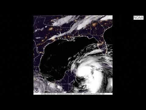 Tropical Storm Helene strengthens as hurricane warnings cover parts of Florida and Mexico