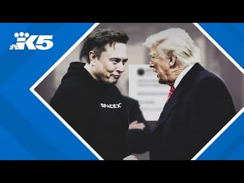 President Trump and Elon Musk's relationship devolves into feud