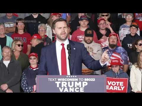 JD Vance urges voters to get 'a sense of humor' after comedian makes Puerto Rico slur at Trump rally