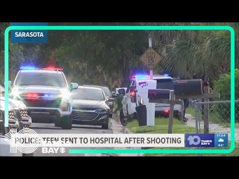 Police: Teen shot in North Sarasota sparks investigation