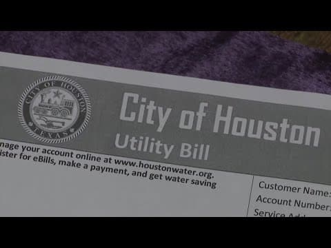 Houston water bills could be changing in August. Here's why