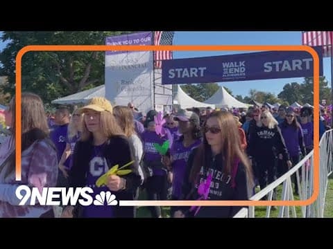 Walk to End Alzheimer's happening in Denver this weekend