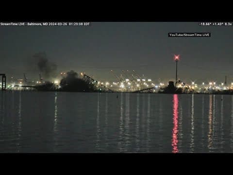 Frigid water temperatures could be dangerous for rescue efforts after bridge collapse