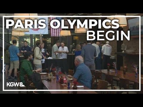 Portlanders watch as 2024 Paris Olympics kick off with Opening Ceremony