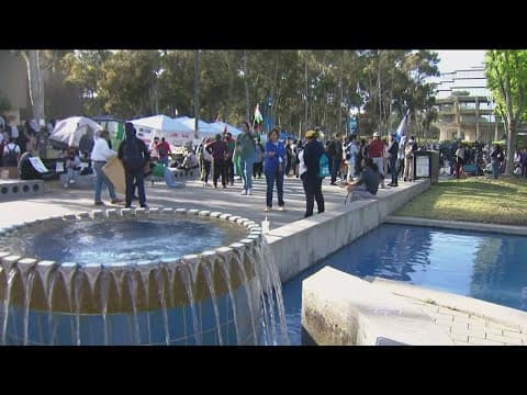 UCSD encampment says they are focused on peace