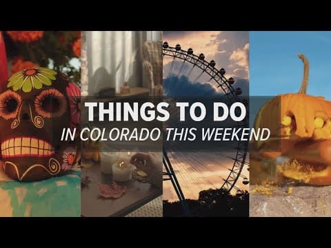 Things to do in Colorado this weekend: Nov. 1-3
