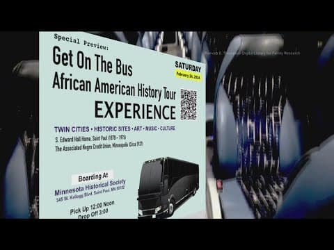 Monthly Black history bus tours to begin