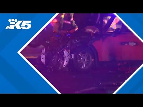 Police pursuit of stolen vehicle ends in crash at Kent intersection