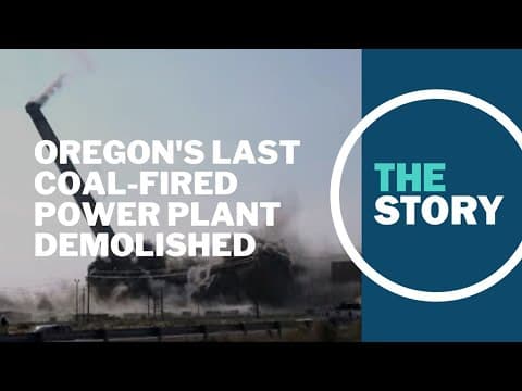 Oregon's last coal power plant demolished