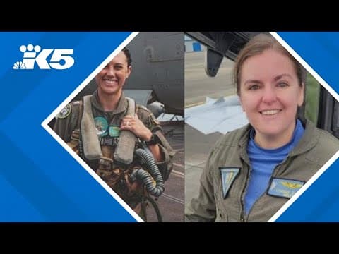 Navy identifies 2 aviators killed in growler crash near Mount Rainier