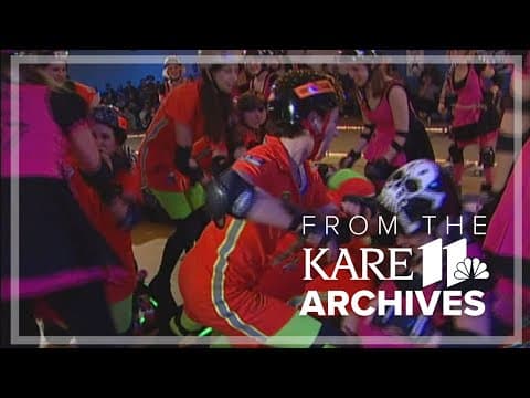KARE 11 CLASSIC: Minnesota Roller Girls launch with fiesty first card