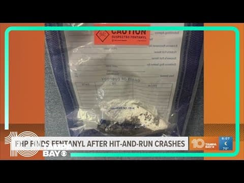 Troopers find fentanyl after hit-and-run crashes