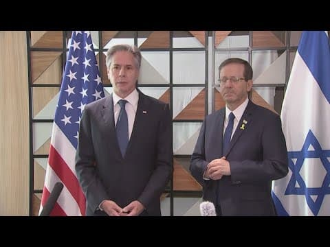 Blinken says Israel has accepted U.S.-backed proposal for a cease-fire, calls on Hamas to do same