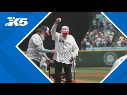102-year-old World War II veteran throws out first pitch