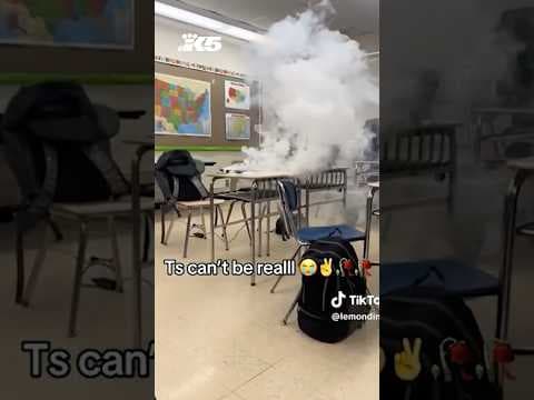 TikTok trend blamed for high school classroom fire