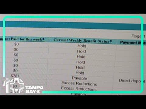Unemployment chaos: Florida man waits months for overdue benefits