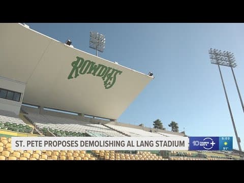 St. Pete proposes demolishing Al Lang Stadium