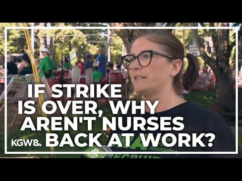 Thousands of Providence nurses striking prepare for return