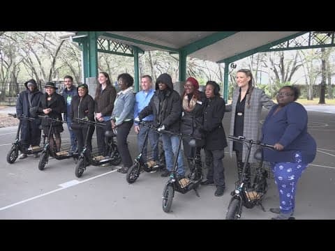 Hurricane victims get free e-bikes after leaders realized they needed reliable transportation