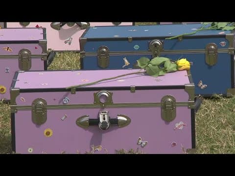 Texas moms put together memorial in Washington for Texas flooding victims