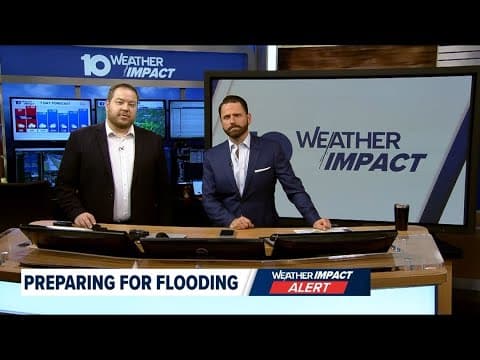 Heavy rainfall could lead to flooding in central Ohio; | The 10 WEATHER IMPACT Show (4.4.25)