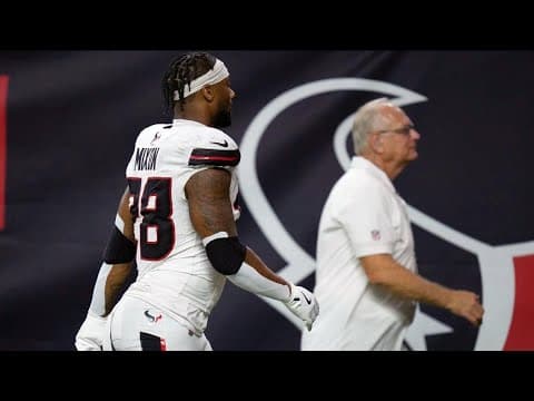 Texans Coach DeMeco Ryans on the tackle that injured running back Joe Mixon
