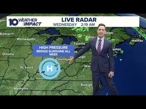 Columbus, Ohio morning forecast | A pleasant Wednesday with a cool start