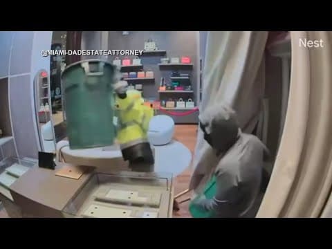 VIDEO: Nearly $2 million worth of Hermes handbags stolen during a heist