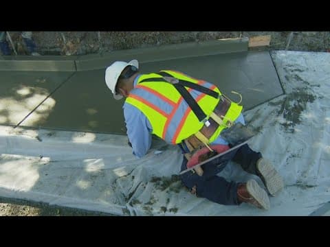 San Diego mayor tours new sidewalk in Encanto