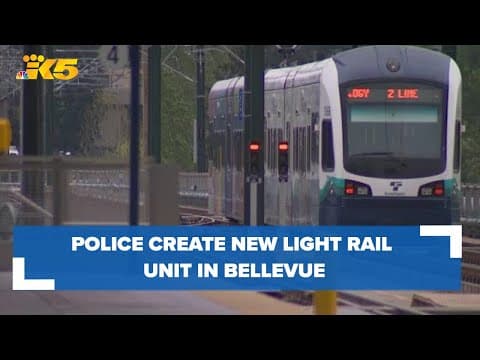 New police light rail unit starts this week ahead of Sound Transit's 2 line opening