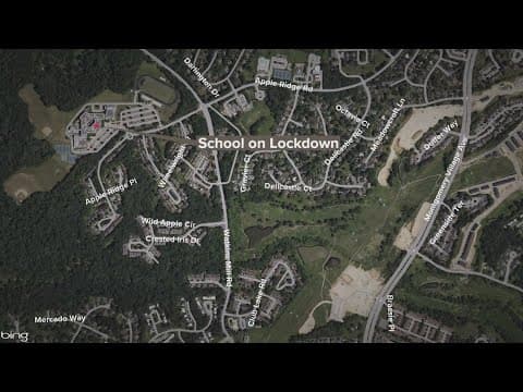 Lockdown lifted at a Montgomery Co. high school