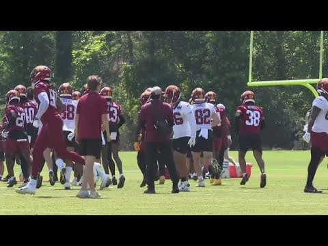 Final day of Commanders Mini Camp