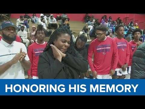 Slain High School basketball player honored through scholarships in his name