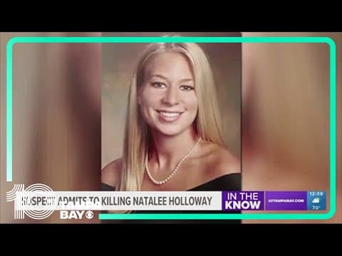 Suspect admits to killing Natalee Holloway