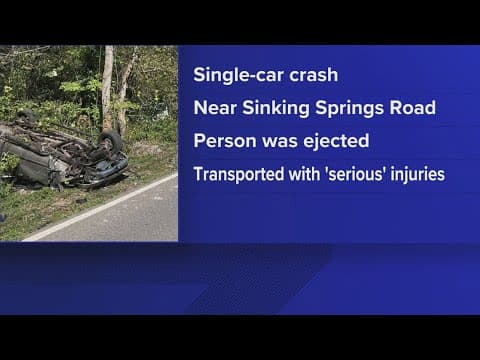 Rural Metro: One person seriously injured in rollover crash in Knox County