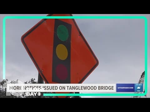 Worry lingers after St. Pete issues more notices over delayed work on Tanglewood bridge
