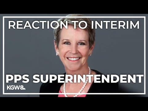 Portland Public Schools appoints interim superintendent amid final contract negotiations
