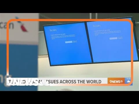 Technology outage impacts flights at Denver's airport
