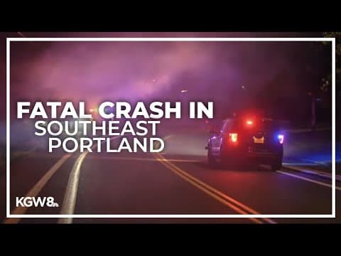 1 dead, 1 injured in Southeast Portland crash